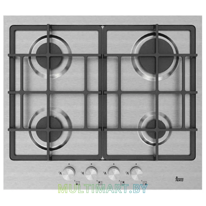 Газовая варочная панель TEKA PAC 60 4G AI AL CI Stainless Steel